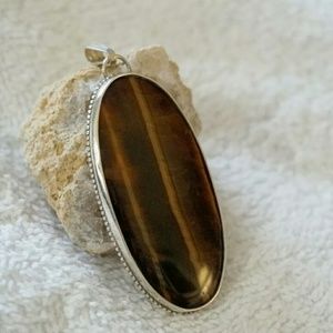 Tigers Eye Handmade Pendant